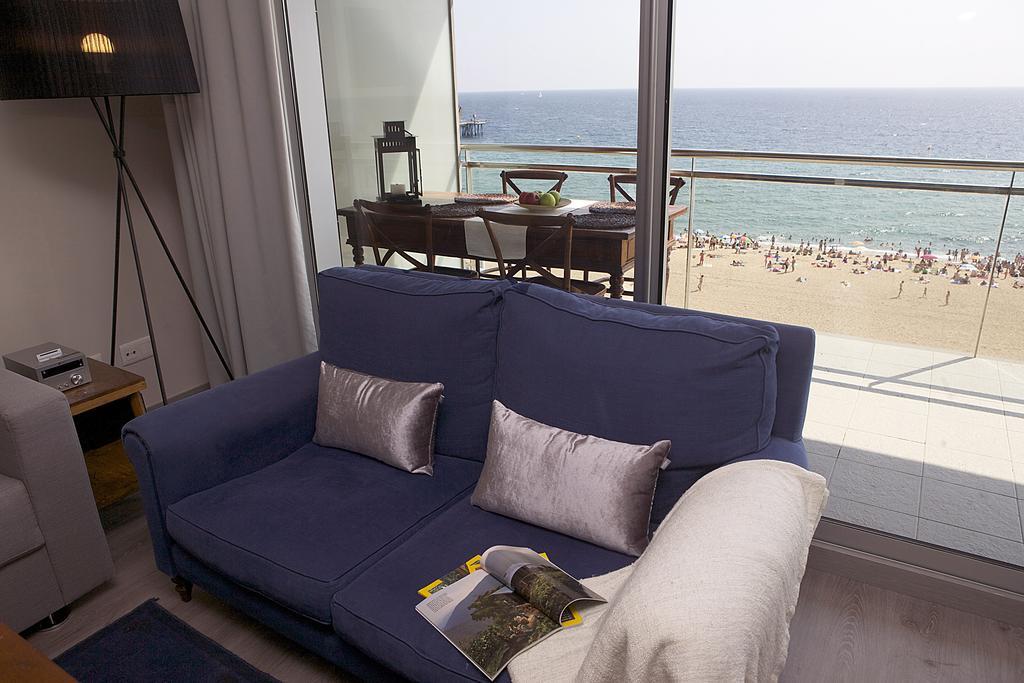 Great Sea-Side Barcelona Apartment 바달로나 객실 사진